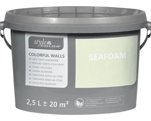 StyleColor COLORFUL WALLS Peinture pour mur et plafond seafoam 2,5 l
