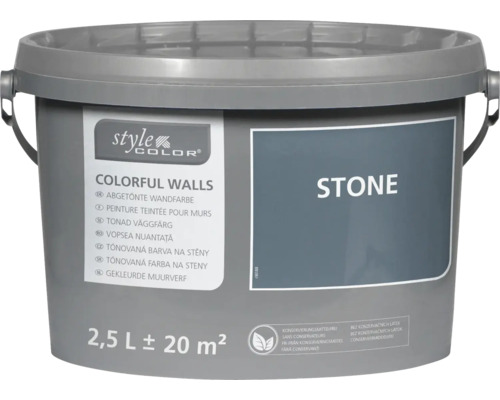 StyleColor COLORFUL WALLS Peinture pour mur et plafond stone 2,5 l