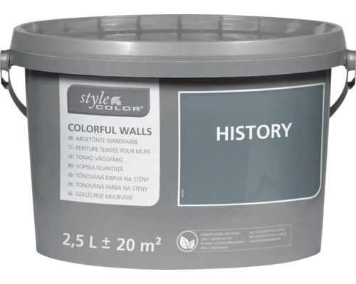 StyleColor COLORFUL WALLS Peinture pour mur et plafond history 2,5 l