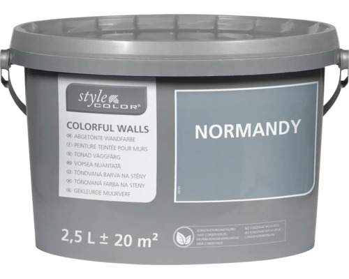 StyleColor COLORFUL WALLS Peinture pour mur et plafond normandy 2,5 l