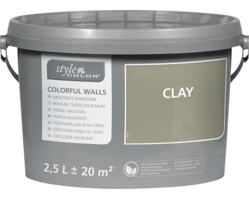 StyleColor COLORFUL WALLS Peinture pour mur et plafond clay 2,5 l