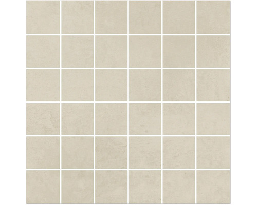 Mosaik MIRAVA Manhattan ivory Lappato 30x30x0,9 cm