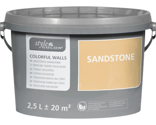 StyleColor COLORFUL WALLS Peinture pour mur et plafond sandstone 2,5 l