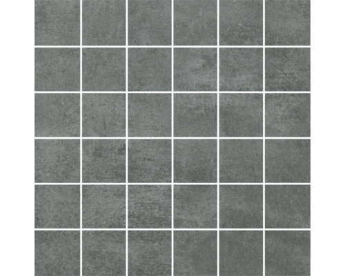 Mosaik MIRAVA Manhattan anthracite matt 30x30x0,9 cm