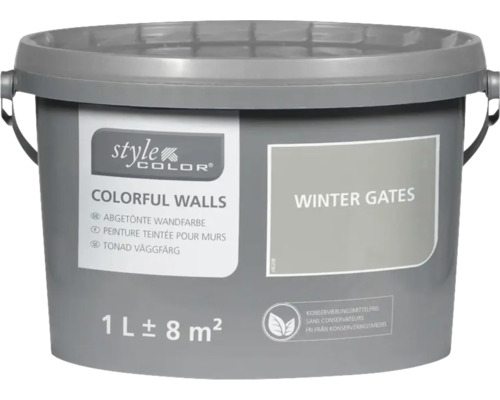 StyleColor COLORFUL WALLS Peinture pour mur et plafond winter gates 1 l