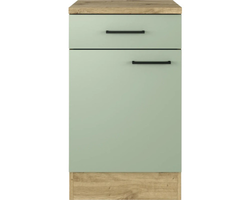 Meuble bas de cuisine avec tiroir et porte