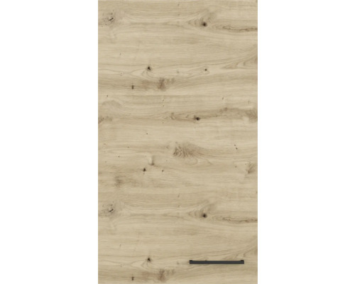 Façade de cuisine en bois avec poignée