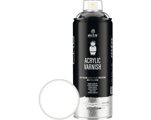 MTN Montana PRO Sprühlack Acryl-Klarlack Glänzend 400 ml MTN Acryl Lack Spraydose