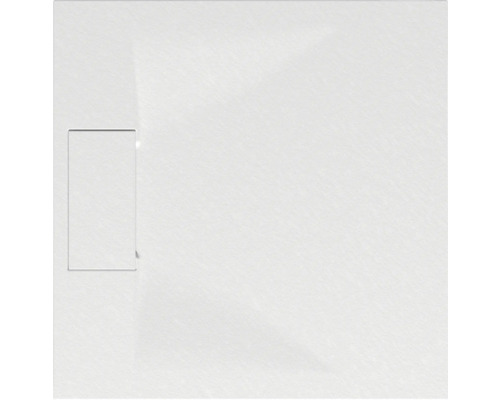Receveur de douche SCHULTE DWM-Tec 80 x 80 x 3.2 cm blanc structuré mat D20180 70 Receveur de douche carré avec écoulement