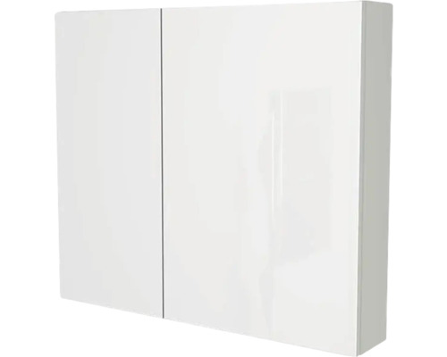 Armoire de toilette Devo Vena 2.0 droite lxhxp 80x70x15 cm pearl grey supermat