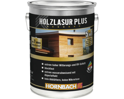Holzlasur Plus Farbdose für den Aussenbereich