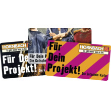 Hornbach Geschenkgutschein für Ihr Projekt