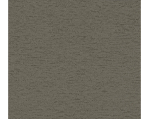 Papier peint intissé 39352-1 Famous Garden uni marron jaune doré Gros plan d''un papier peint textile gris avec une structure fine.