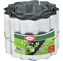 bellissa Beeteinfassung Rasenkante Welle 500x20 cm verzinkt