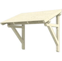 Holz Vordach für den Eingangsbereich