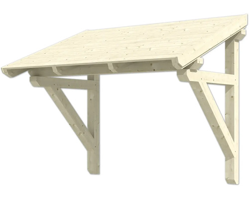 Holz Vordach für den Eingangsbereich