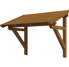 Holz Vordach mit Satteldach