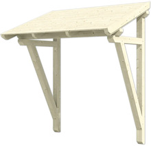 Holz Vordachkonstruktion mit Dach