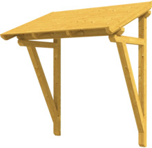 Holz Vordach Konstruktion