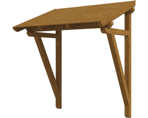 Holz Vordach für den Hauseingang