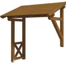 Holzüberdachung für den Hauseingang