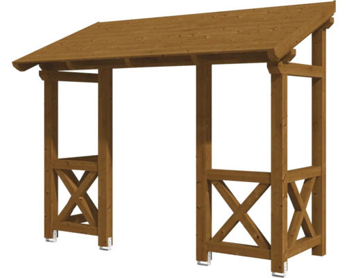 Holzpavillon mit Dach für den Garten