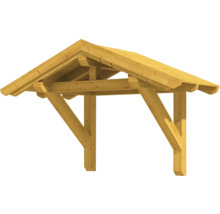 Holz Vordach für den Aussenbereich
