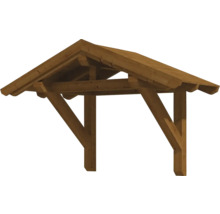Holz Vordach für den Eingangsbereich