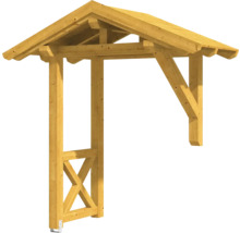 Holz Vordach für den Hauseingang
