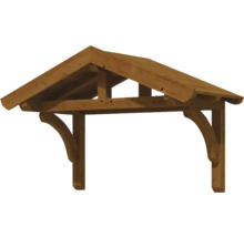 Holz Vordach zur Montage über einer Tür