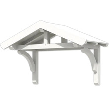 Holz Türvordach mit Giebeldach
