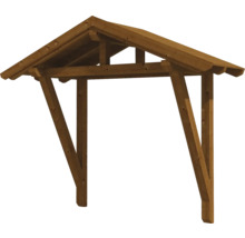 Holzüberdachung mit Satteldach