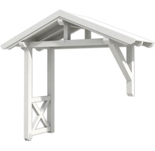 Weisse Holzpergola für den Garten