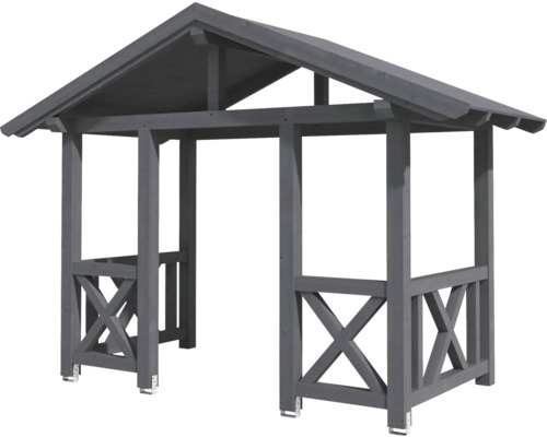 Holzpavillon mit Dach für den Garten