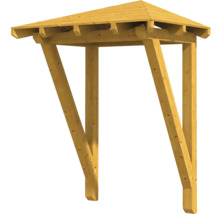 Holzüberdachung mit Satteldach