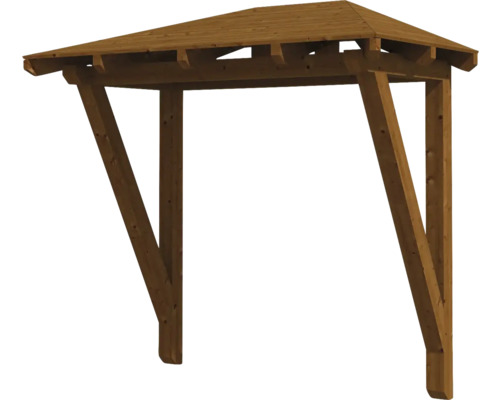 Holztürvordach als Bausatz