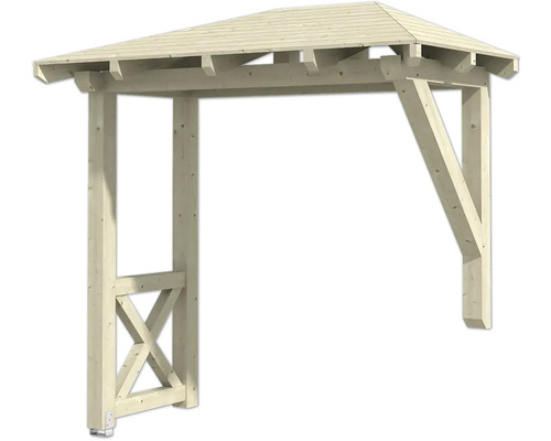 Holz Pavillon mit Dach