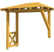 Pavillon en bois avec toit