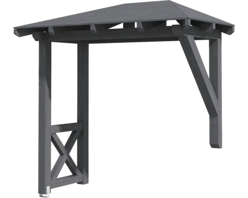 Holzpergola mit Dach für den Garten