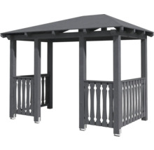 Holzpavillon mit Dach