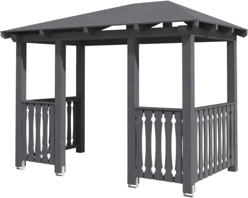 Holzpavillon mit Dach