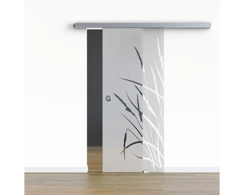 Pertura Glasschiebetür Komplettset Glera Blade 02 1025x2050 mm Rechts inkl. Beschlag Selir Aluminium Edelstahloptik,Griffmuschel Pertura Glasschiebetür Komplettset Glera Blade 02 1025x2050 mm Rechts inkl. Beschlag Selir Aluminium Edelstahloptik,Griffmuschel