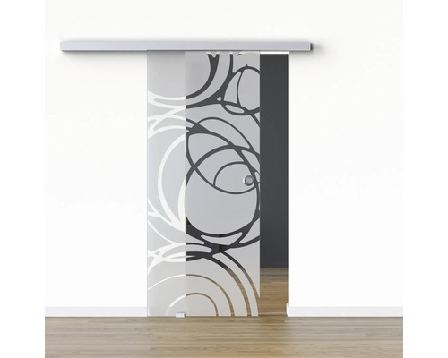 Pertura Glasschiebetür Komplettset Glera Mystic 02 1025x2050 mm Links inkl. Beschlag Selir Aluminium natur,Griffmuschel Pertura Glasschiebetür Komplettset Glera Mystic 02 1025x2050 mm Links inkl. Beschlag Selir Aluminium natur,Griffmuschel