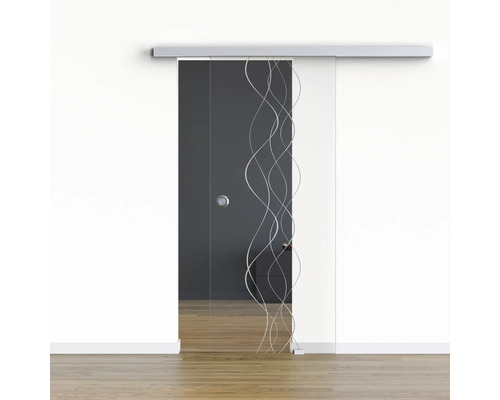 Pertura Glasschiebetür Komplettset Glera Curl 01 1025x2050 mm Rechts inkl. Beschlag Selir Aluminium natur,Griffmuschel Pertura Glasschiebetür Komplettset Glera Curl 01 1025x2050 mm Rechts inkl. Beschlag Selir Aluminium natur,Griffmuschel