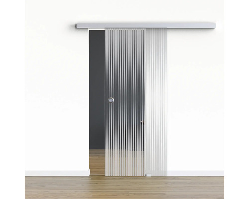 Pertura Glasschiebetür Komplettset Glera Ripple 02 1025x2050 mm Rechts inkl. Beschlag Selir Aluminium natur,Griffmuschel Pertura Glasschiebetür Komplettset Glera Ripple 02 1025x2050 mm Rechts inkl. Beschlag Selir Aluminium natur,Griffmuschel