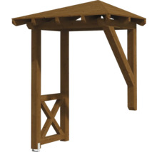 Holzpergola mit Dach für den Garten
