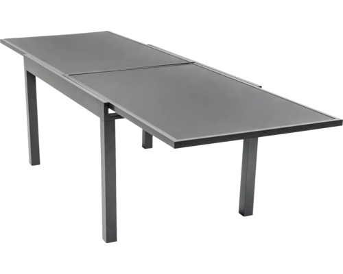 Table de jardin extensible en métal pour l''extérieur