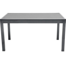 Garden Place Table de jardin Eve 140x90x75 cm ausziehbar