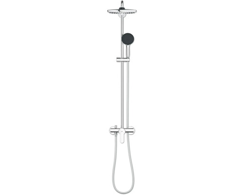 Système de douche avec douche de tête et douchette à main