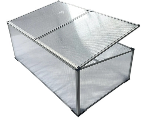 Châssis de culture en plastique avec cadre en aluminium